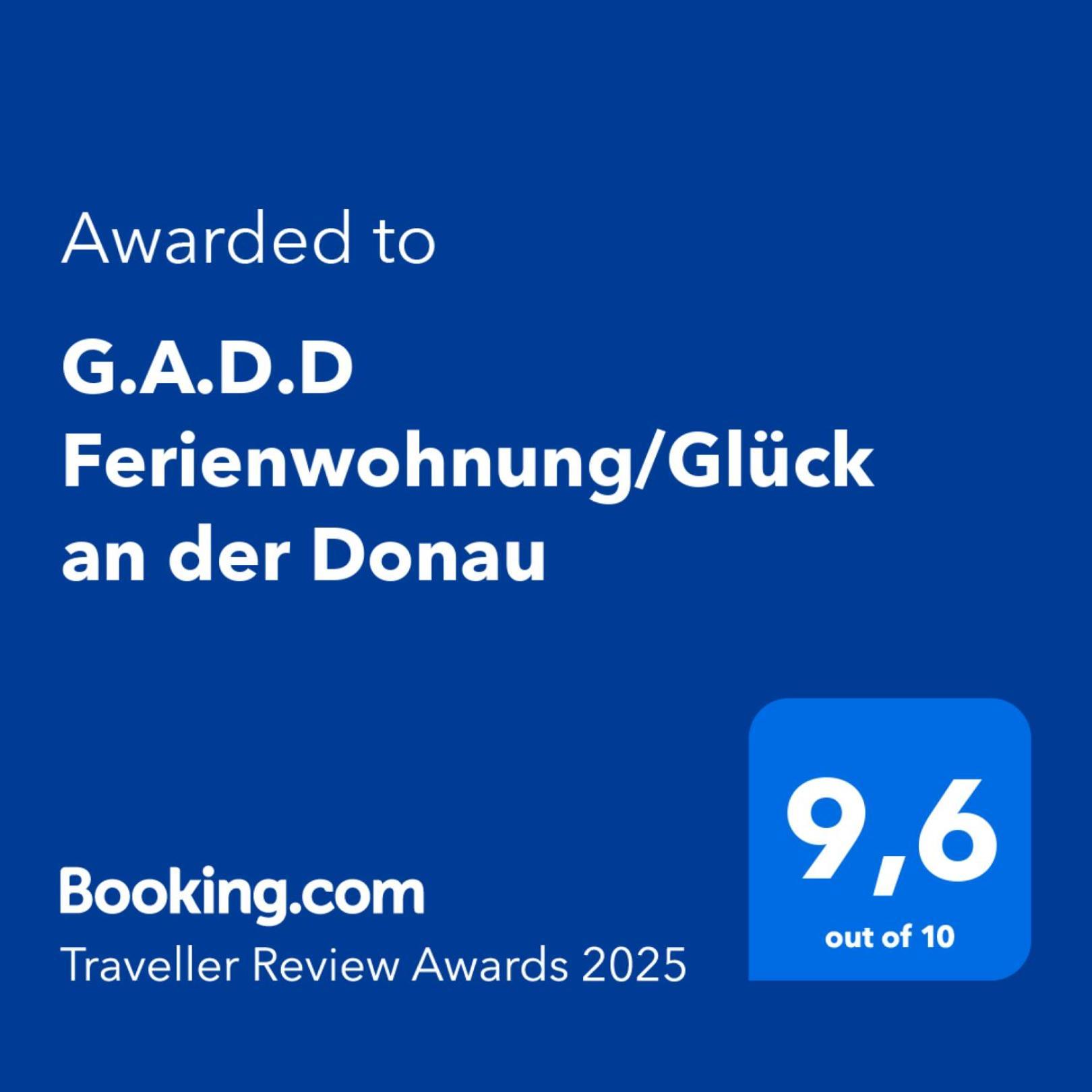 G.A.D.D Ferienwohnung/Glueck An Der Donau Straubing Eksteriør billede